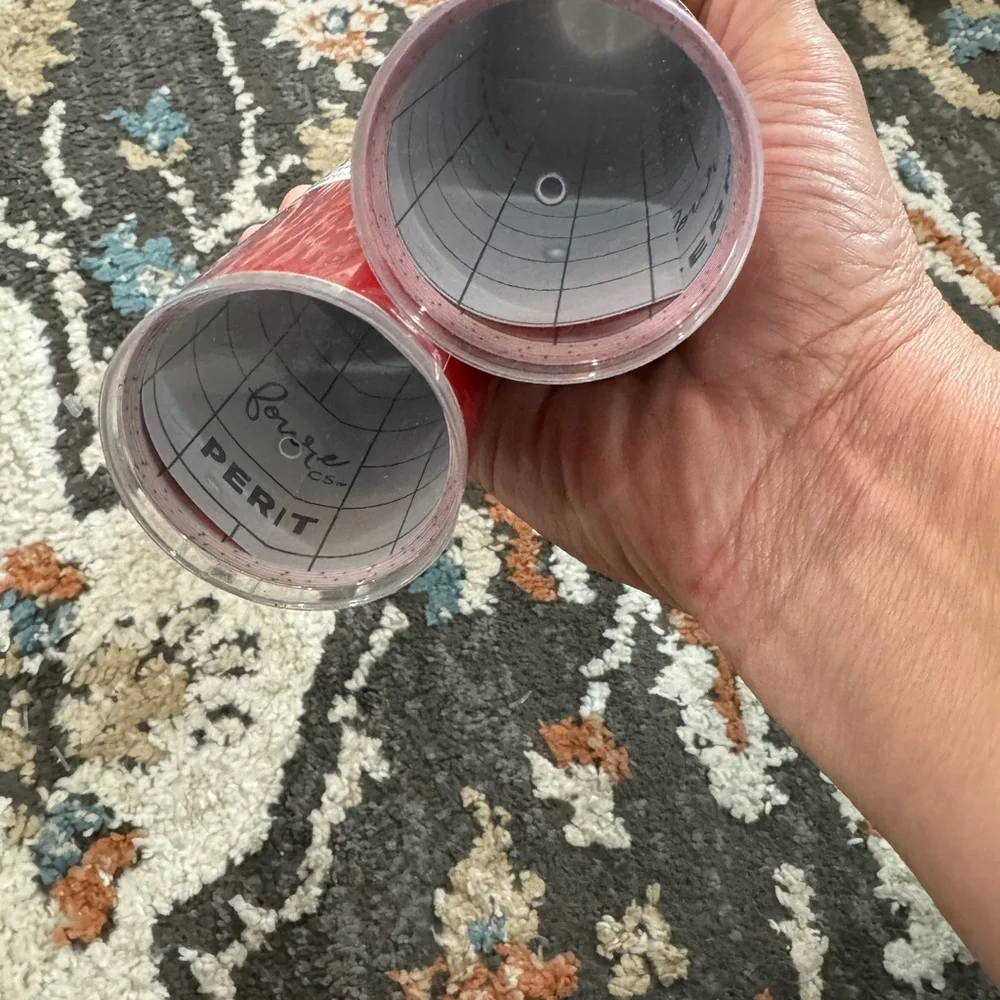 NEW 2 Rolls Permanent‎ Vinyl Red 12x72